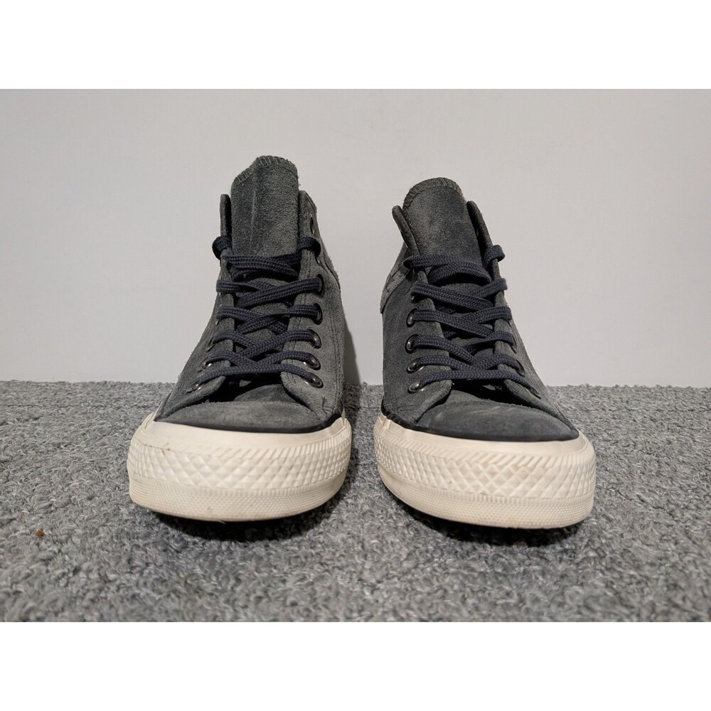 Converse Wedge Sneaker Shoes Womens Size 6 Gray - Picture 4 of 10